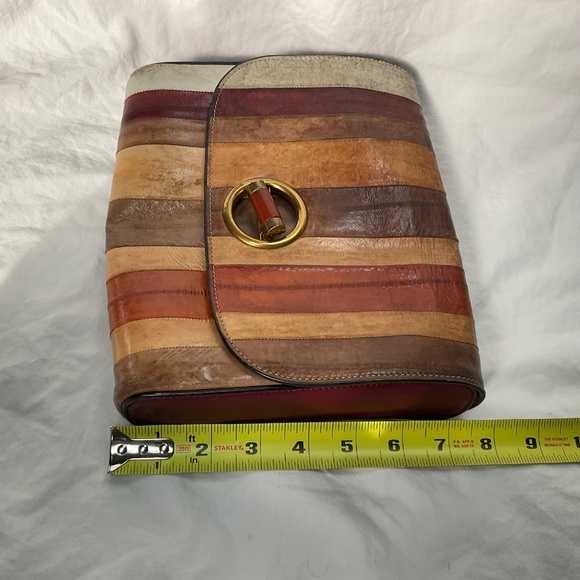 Tory Burch Eel skin Leather-lined Clutch - Picture 7 of 10